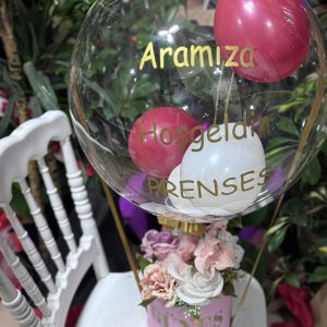 balon bebek hoşgeldin yeni doğan